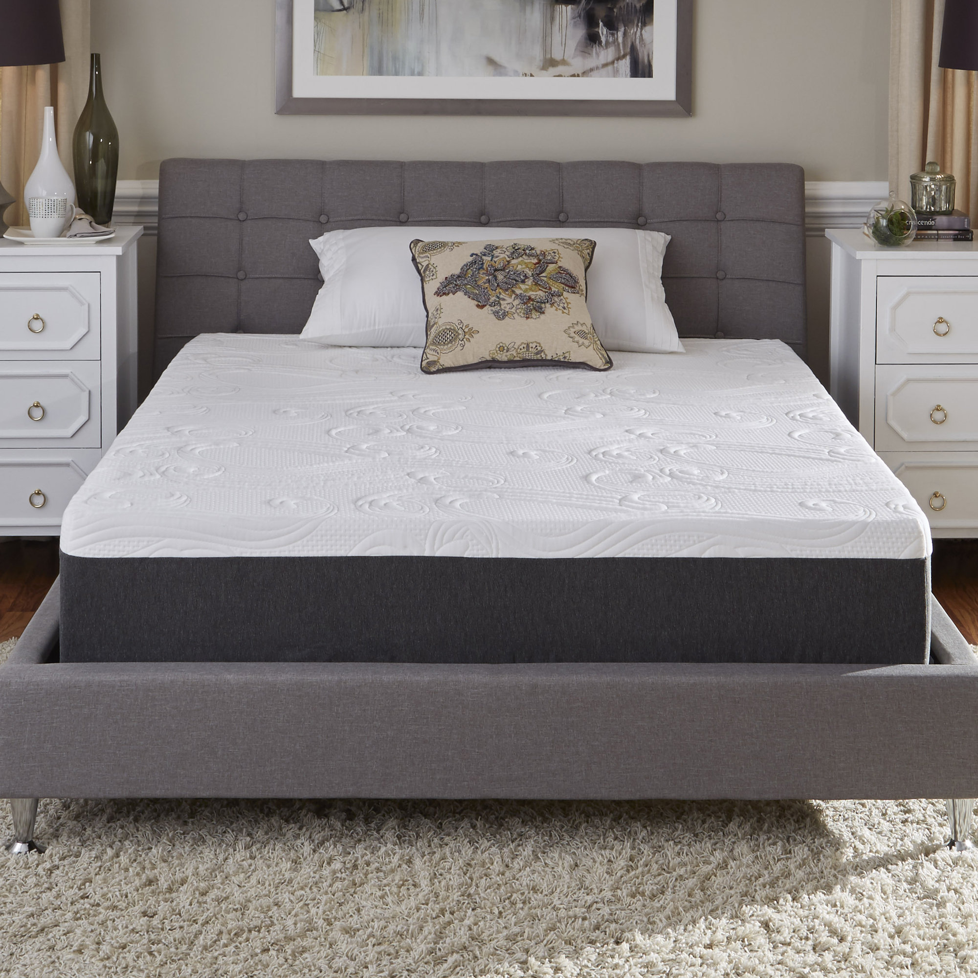 Simmons beautyrest comforpedic from beautyrest nrgel mattress and adjustable bed set discount